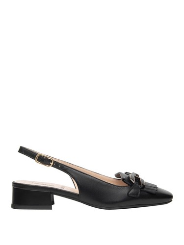 Decollete sling back nero - decollete,